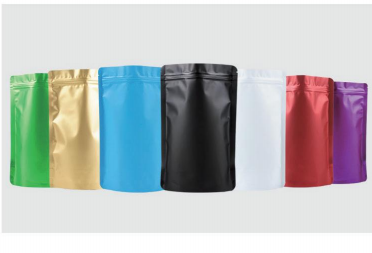 Colorful Stand Up Pouch Without Window
